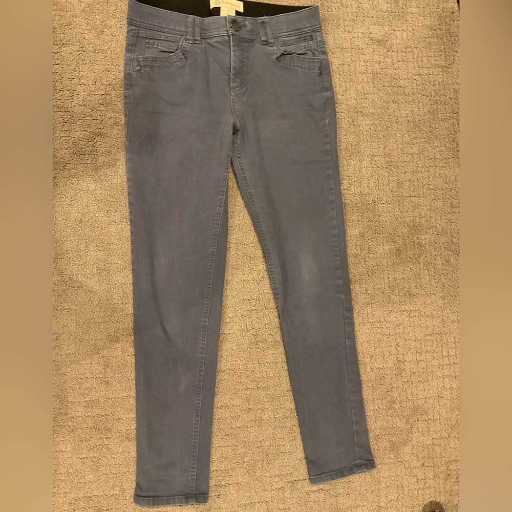 Democracy “Ab”solution Jeans Comfort Skinny Pants Grey Stretch Women’s Size 6